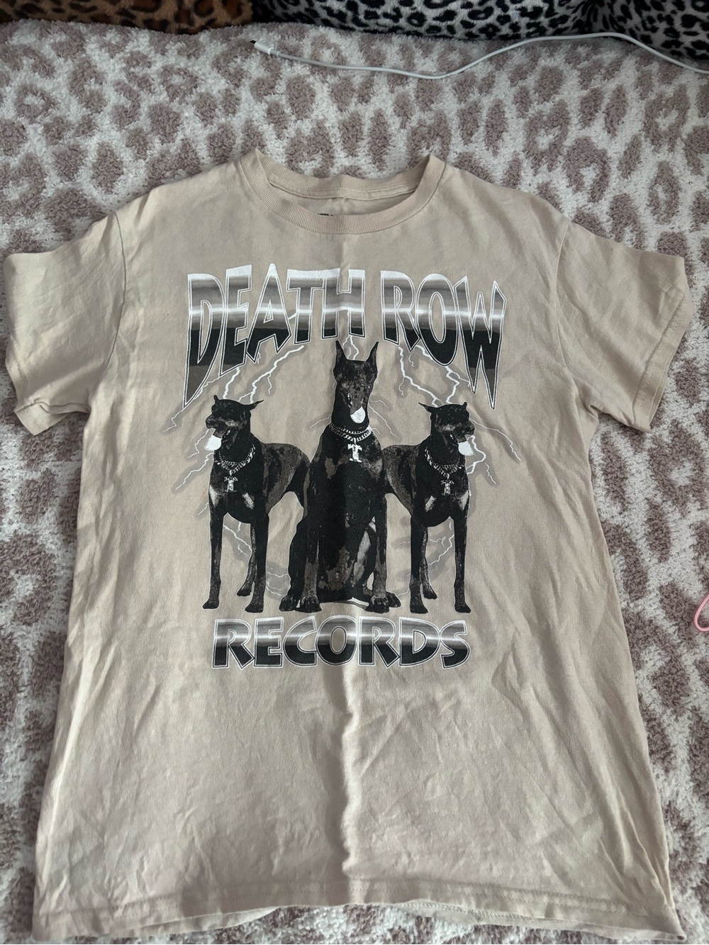 death row records t shirt